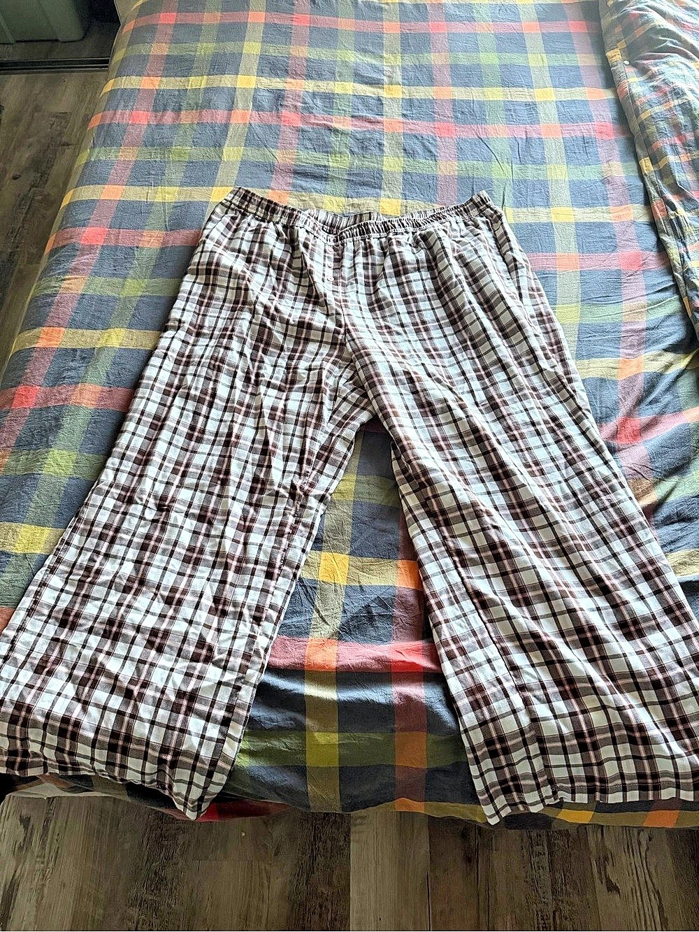 Plus Size 3X Lovesick By Torrid Brown Pink Plaid Pants